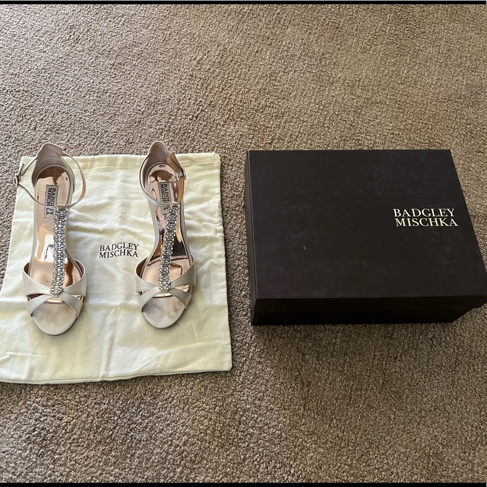Badgley Mischka Bridal Wedges